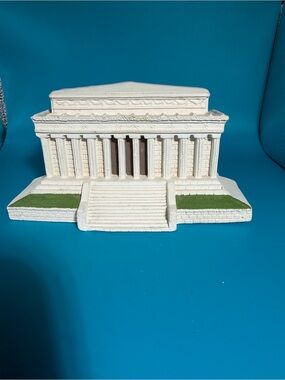 Lincoln Memorial White Stone Art 6”